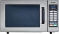 NE-1054F Compact Light-Duty Countertop Commercial Microwave Oven with 10 Programmable Memory and Touch Screen Control, Countertop Microwave Oven, 1000W, 0.8 Cu. Ft, Stainless Steel